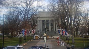 Weather camera view of Prescott Courthouse Square.