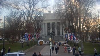 Weather camera view of Prescott Courthouse Square.