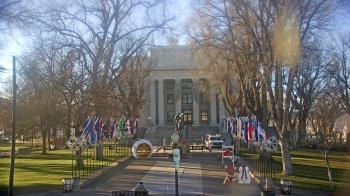 Weather camera view of Prescott Courthouse Square.