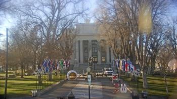 Weather camera view of Prescott Courthouse Square.