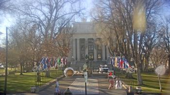 Weather camera view of Prescott Courthouse Square.