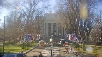 Weather camera view of Prescott Courthouse Square.