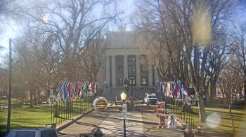 Weather camera view of Prescott Courthouse Square.