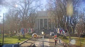 Weather camera view of Prescott Courthouse Square.