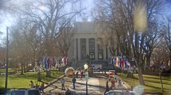 Weather camera view of Prescott Courthouse Square.