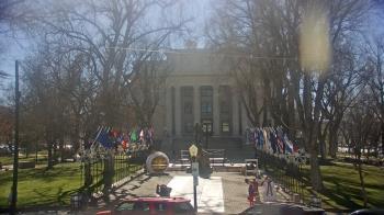 Weather camera view of Prescott Courthouse Square.