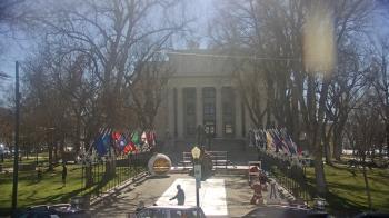 Weather camera view of Prescott Courthouse Square.