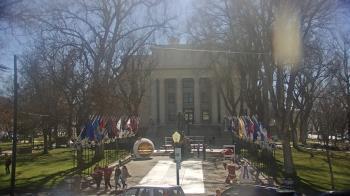 Weather camera view of Prescott Courthouse Square.