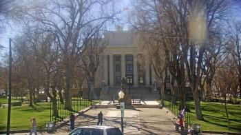 Weather camera view of Prescott Courthouse Square.