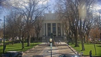 Weather camera view of Prescott Courthouse Square.