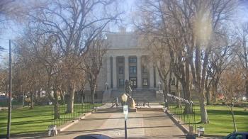 Weather camera view of Prescott Courthouse Square.