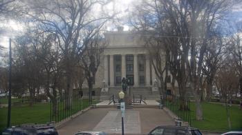 Weather camera view of Prescott Courthouse Square.