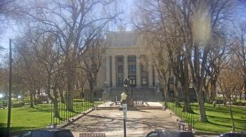 Weather camera view of Prescott Courthouse Square.