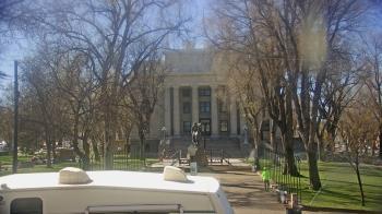 Weather camera view of Prescott Courthouse Square.