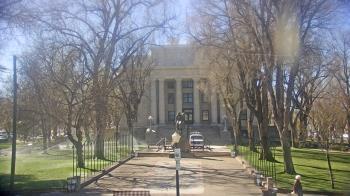 Weather camera view of Prescott Courthouse Square.