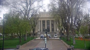 Weather camera view of Prescott Courthouse Square.