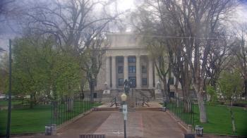 Weather camera view of Prescott Courthouse Square.