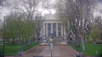 Weather camera view of Prescott Courthouse Square.