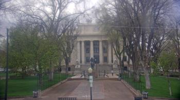 Weather camera view of Prescott Courthouse Square.