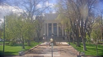 Weather camera view of Prescott Courthouse Square.