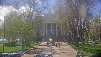 Weather camera view of Prescott Courthouse Square.