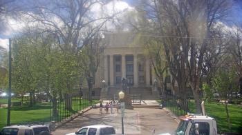 Weather camera view of Prescott Courthouse Square.