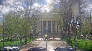 Weather camera view of Prescott Courthouse Square.