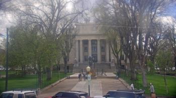 Weather camera view of Prescott Courthouse Square.