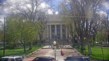 Weather camera view of Prescott Courthouse Square.