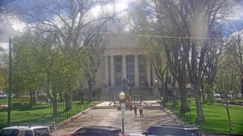 Weather camera view of Prescott Courthouse Square.