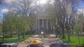 Weather camera view of Prescott Courthouse Square.