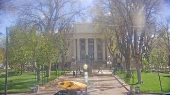 Weather camera view of Prescott Courthouse Square.