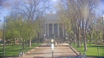 Weather camera view of Prescott Courthouse Square.