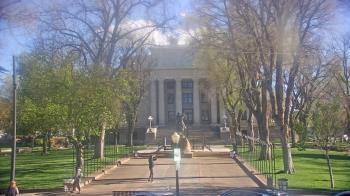 Weather camera view of Prescott Courthouse Square.