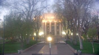 Weather camera view of Prescott Courthouse Square.