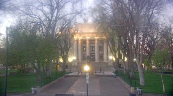 Weather camera view of Prescott Courthouse Square.