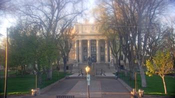 Weather camera view of Prescott Courthouse Square.