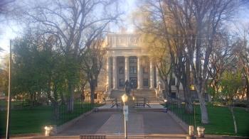 Weather camera view of Prescott Courthouse Square.