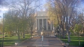 Weather camera view of Prescott Courthouse Square.