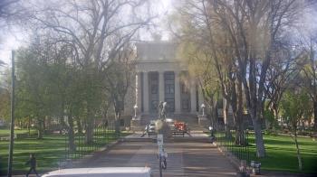 Weather camera view of Prescott Courthouse Square.