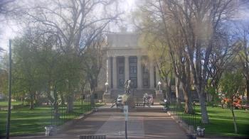 Weather camera view of Prescott Courthouse Square.