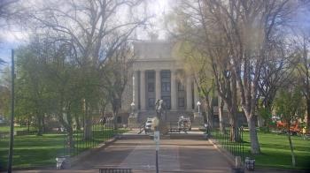 Weather camera view of Prescott Courthouse Square.