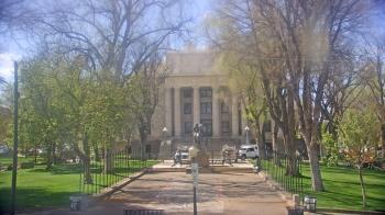 Weather camera view of Prescott Courthouse Square.