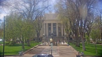 Weather camera view of Prescott Courthouse Square.