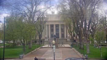 Weather camera view of Prescott Courthouse Square.