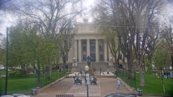 Weather camera view of Prescott Courthouse Square.