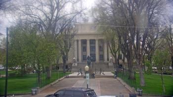 Weather camera view of Prescott Courthouse Square.