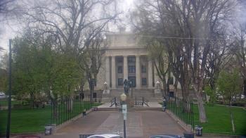 Weather camera view of Prescott Courthouse Square.