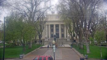 Weather camera view of Prescott Courthouse Square.