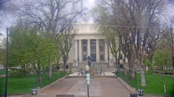 Weather camera view of Prescott Courthouse Square.